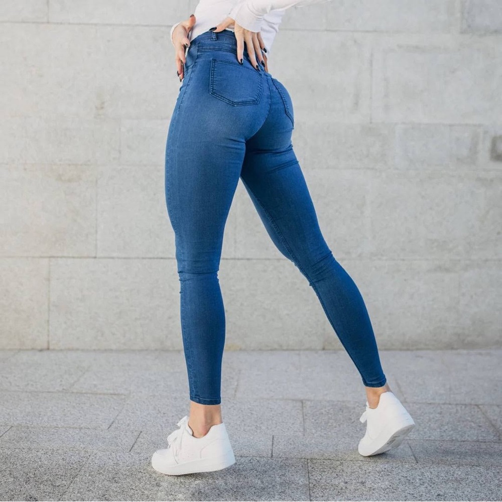Fit Jeans stretch midrise skinny jeans seize medium body builder jeans